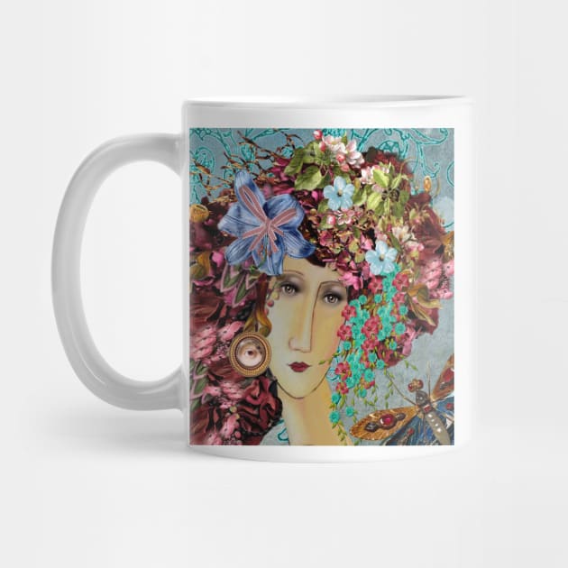 Eye, eye, it's Modigliani in a flowery hat by Taluula